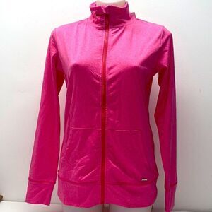 🔥JOULES activewear SWEATER women’s sz M New full zip long sleeve